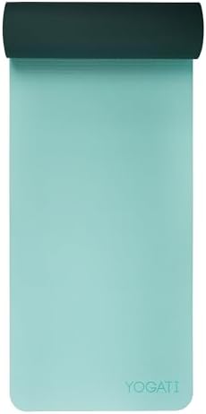 Sportmat, fitnessmat, antislip met draagriem. Gymnastiekmat voor yoga, pilates en fitness. Yogamat voor mannen en vrouwen. Yogamat, antislip