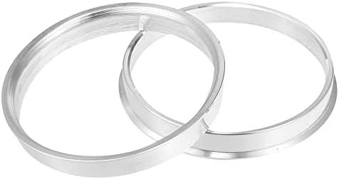 Set van 4 70,1 mm wielnaaf-centreerringen van aluminiumlegering 65,1 mm
