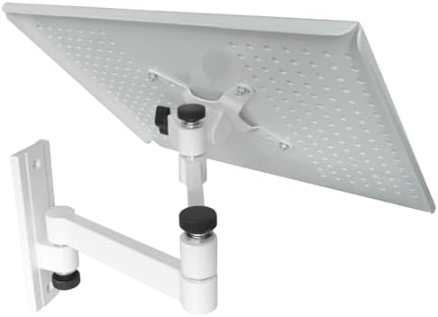 Universele wandhouder met opbergadapterplaat voor laptop, notebook, netbook, tablet-pc Model: L52W-APWA Wit