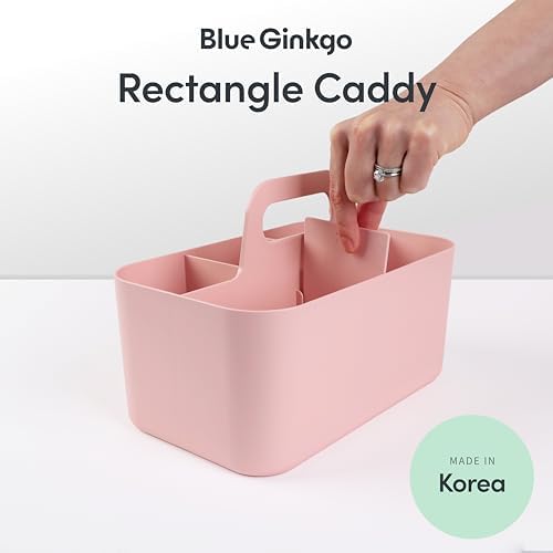Opbergorganizer Caddy rechthoekig – Roze rechthoekig