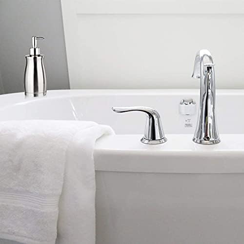 Zeepdispenser van roestvrij staal, 400 ml, afwasmiddeldispenser met 2 pompkoppen en borstels, navulbare zeepdispenser, geschikt voor handzeep, shampoo, douchegel, wasmiddel, keuken, badkamer