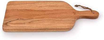 Snijplanken van acaciahout met handvat voor in de keuken, kaas- en serveerplank, charcuterieplanken