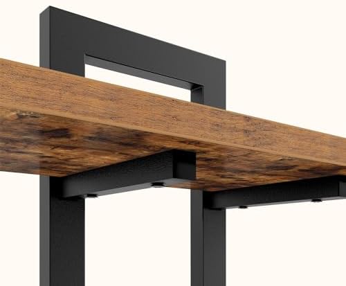Wandplanken, 2-delige wandplank, zwevende plank 2-delige set, hangende badkamerplanken, 38 cm wandplanken, voor woonkamer, slaapkamer, keuken, Vi