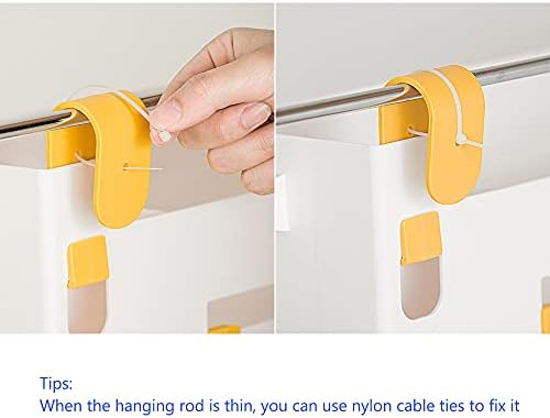 Nachtkastje-caddy, stapelbed-organizer-rek, opbergcaddy voor stapelbedden, houder voor afstandsbediening, mobiele telefoon, bril, fles in studentenkamer, slaapkamer, badkamer, camper, hoogslaper