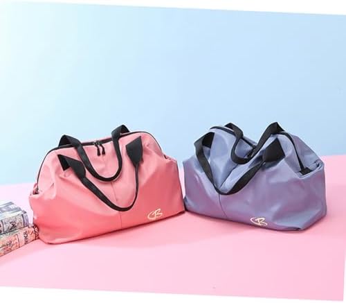 Sporttas dames kleine reistas, 45x27x20 cm, met natvak, weekendtas fitness gymtas, sporttas dames sportschool gymtas, licht zacht