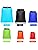 Waterdichte drybag-set, lichte combiset met zakken van 15 l, 8 l, 5 l, 4 l, 3 l en 2 l, evenals 2 lange, verstelbare schouderbanden voor wandelen en kamperen