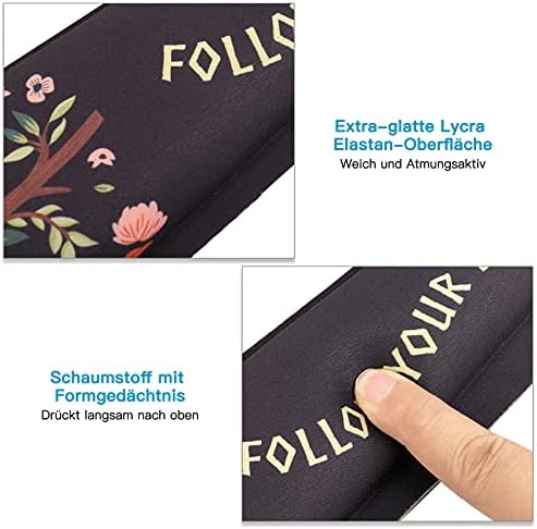 Muismat-set, toetsenbord-polssteun, ergonomische muismat met gelkussen, Galaxy