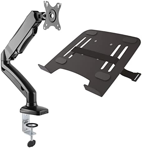 Laptoptafelbevestiging met adapterplaat voor notebook, netbook, tablet-pc, toetsenbord, spelconsole, mediaspeler