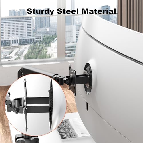VESA-adapterplaat, compatibel met Samsung Odyssey G9, Neo G9, CRG9, CHG9, CHG90-monitoren – VESA 100x100, zwart, compatibel met monitorbeugel,