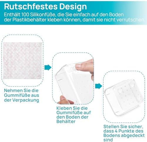 25-delige lade-organizer in 4 maten, make-up-organizersysteem, kaptafel-organizer, bruikbaar voor make-up, keuken, badkamer, kantoor, kleedkamer