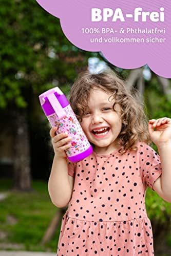 Mali roestvrijstalen drinkfles voor kinderen [thermosfles] – Lekvrije drinkfles voor kinderen – Thermoskan, geschikt voor koolzuurhoudende dranken – Therma