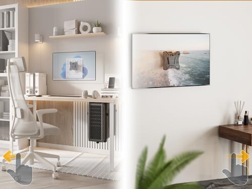 Monitorbeugel Tilt N0611 Wandbeugel Universeel LED Curved QLED QE LCD OLED SUHD UHD TFT Kantoor Verstelbaar armbevestigingssysteem 13" – 29" inch VESA 75x