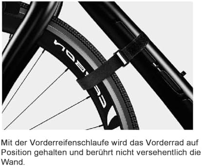 Fietswandhouder I Fietshouder – hoek en afstand tot de muur instelbaar tot 25 kg, bescherming tegen krassen voor gravel-, MTB- en racefietsen