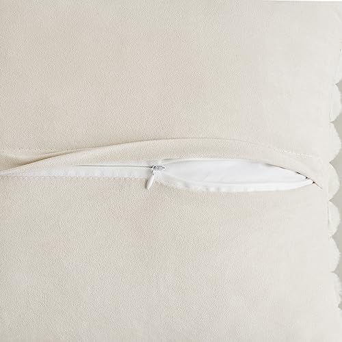 Pluche kussensloop, 40 x 40 cm, decoratieve zachte kussenslopen, kunstbont, bankkussens, zachte decoratieve kussensloop voor woonkamer, slaapkamer, S