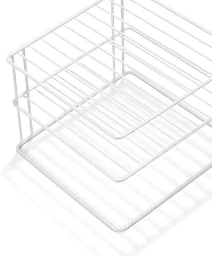 Metaltex Silos hoekkastinzetstuk, 2 verdiepingen, 1-pack, wit