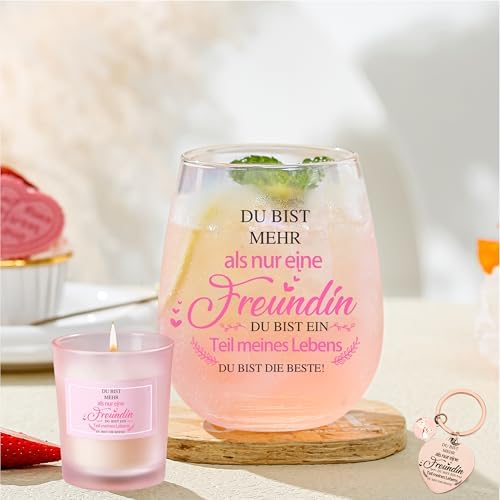 Cadeaus voor vriendin/vrouwen, wijnglas, verjaardagscadeau voor vrouwen, gepersonaliseerde cadeaus voor de beste vriendin, bedankcadeau, vriendschapscadeaus, Kerstmis, 480
