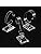 Set van 10 horlogehouders, transparante armbandstandaard, transparante sieradenstandaard, displaystandaard voor in de winkel of thuis