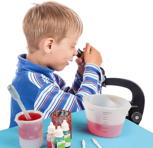 Set van 6 siliconen maatbekers – 500 ml/250 ml/100 ml/10 ml herbruikbare maatbekers met schaalverdeling – Mengbekers van epoxyhars voor doe-het-zelvers, hobbyisten, laboratoria en keukens