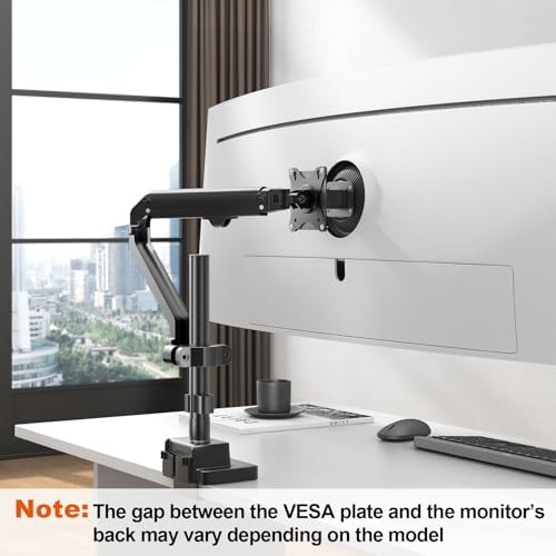 VESA-adapterplaat, compatibel met Samsung Odyssey G9, Neo G9, CRG9, CHG9, CHG90-monitoren – VESA 100x100, zwart, compatibel met monitorbeugel,