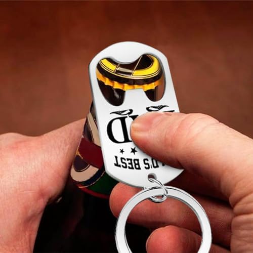 Gepersonaliseerde cadeaus voor papa: bierglas met gravure, verjaardagscadeau voor papa, vadercadeaus, kerstcadeaus voor mannen – 5 stuks