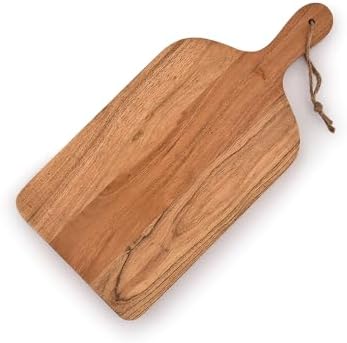 Snijplanken van acaciahout met handvat voor in de keuken, kaas- en serveerplank, charcuterieplanken
