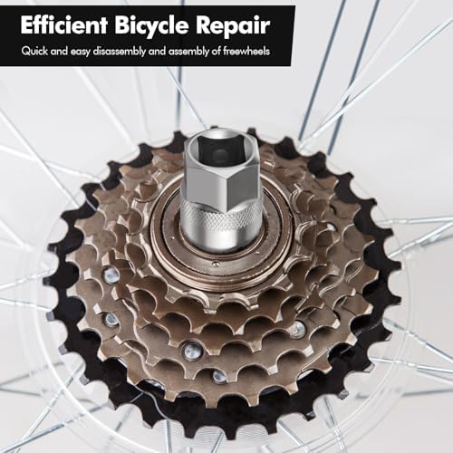 Vrijloopaftrekker voor fietsen, fiets-cassettegereedschap, aftrekker voor cassettes en tandwielen, compatibel met Shimano-vrijlopen