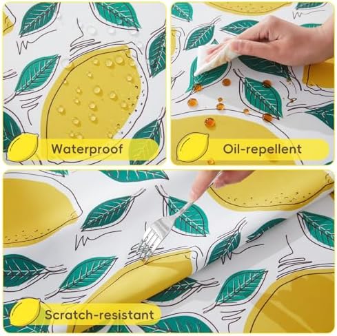 Rond tafelkleed 150 cm Wasbaar tafelkleed Waterafstotende ronde tafelkleden Buitentafelkleed Tuintafelkleed voor keuken, eettafel, salontafel