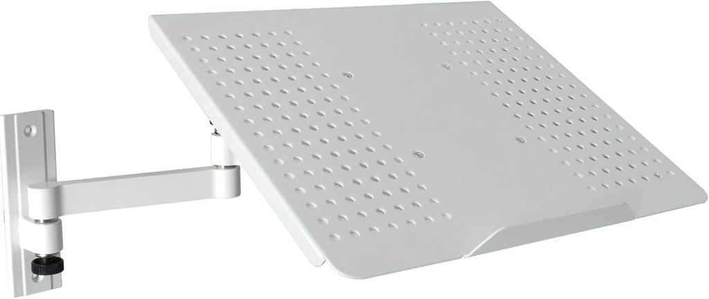 Universele wandhouder met opbergadapterplaat voor laptop, notebook, netbook, tablet-pc Model: L52W-APWA Wit