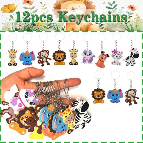 Jungle-verjaardagscadeau, kinderfeestje, gastgeschenken, 48 stuks, feestcadeaus, kinderfeestset, feestcadeaus, kinderen, cadeau, kind