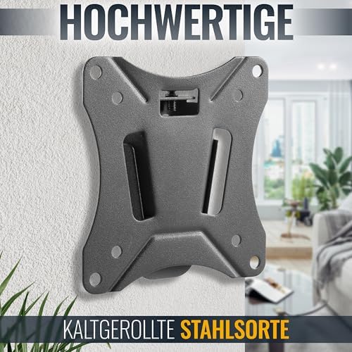 Monitorbeugel Ultra Super Slim Flat F0611 Universeel LED Curved QLED QE 4K LCD OLED SUHD UHD-televisie TV-wandbeugel Vaste montage 13" – 29" inch V