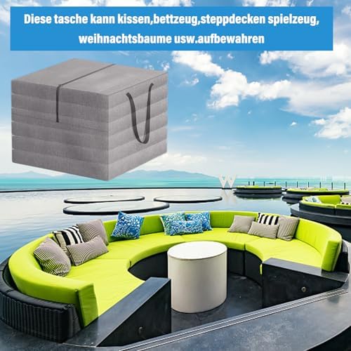 Kussenzak Opbergtas XXL voor tuinkussens, waterdichte beschermhoes
