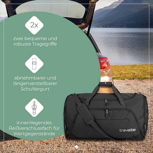 Reistas groot XL, Kick Off, lichte tas voor vakantie en sport, zwembad, ziekenhuisopname, 70 cm, 120 liter