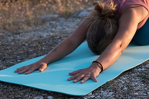 Sportmat, fitnessmat, antislip met draagriem. Gymnastiekmat voor yoga, pilates en fitness. Yogamat voor mannen en vrouwen. Yogamat, antislip