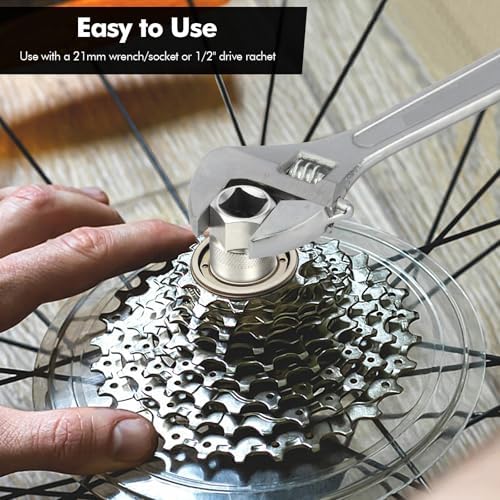 Vrijloopaftrekker voor fietsen, fiets-cassettegereedschap, aftrekker voor cassettes en tandwielen, compatibel met Shimano-vrijlopen