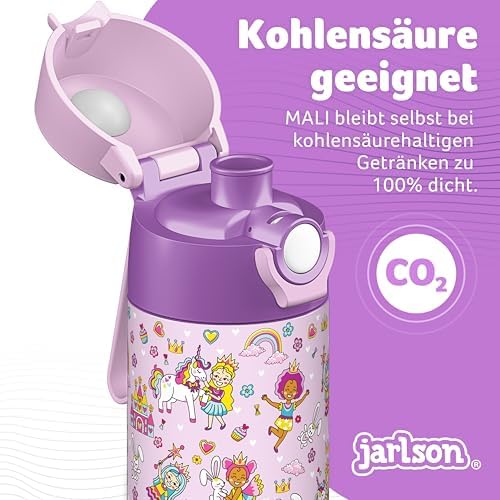 Mali roestvrijstalen drinkfles voor kinderen [thermosfles] – Lekvrije drinkfles voor kinderen – Thermoskan, geschikt voor koolzuurhoudende dranken – Therma