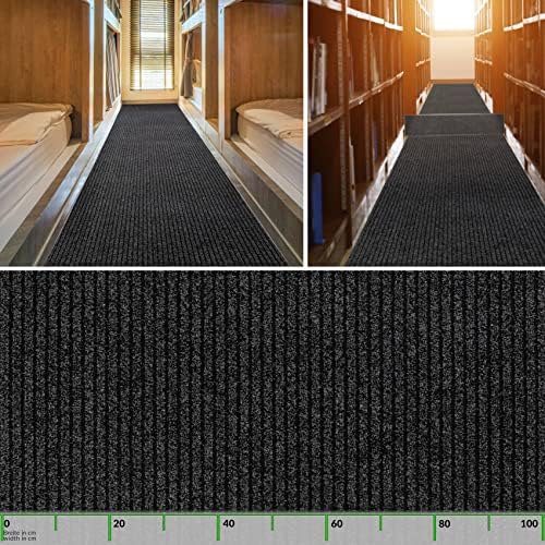 Mischa Dirt Trapper Mat, loper, per meter, antislip en op maat te snijden, deurmat voor binnen en buiten, gang, bedrijfsruimte, kantoor, horeca,