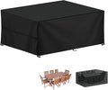 Afdekhoes voor tuinmeubelen, beschermhoes voor tuintafels, 240 x 120 x 75 cm, afdekhoes voor loungemeubelen, waterdicht, tuinmeubelen, afdekzeil, winterbestendig