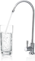 Kraan, 1/4 inch roestvrijstalen keukenkranen, keukenkranen, chroom omgekeerde osmose drinkwaterfilter