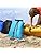 Waterdichte drybag-set, lichte combiset met zakken van 15 l, 8 l, 5 l, 4 l, 3 l en 2 l, evenals 2 lange, verstelbare schouderbanden voor wandelen en kamperen