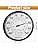 Grote binnen- en buitenthermometer: 2-in-1-barometer, analoog, 10-inch buitenthermometer met vochtigheidsmeter, goed afleesbare thermometer voor binnen en buiten