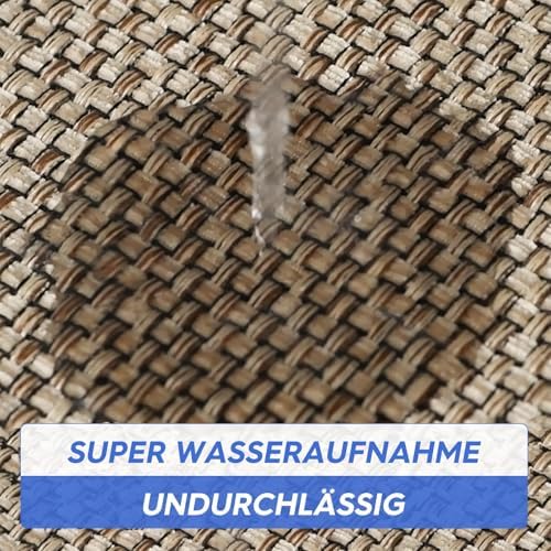 Absorberend Woonaccessoires Keukenmatten Set van 2 wasbare decoratieve matten voor binnen en buiten – 43 x 73 en 43 x 118 cm