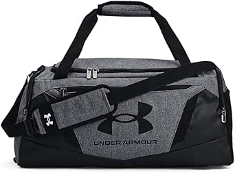 Under Armour Unisex Undeniable 5.0 Kleine reistas – Pitch Grey Medium Heather / Zwart / Zwart – Klein