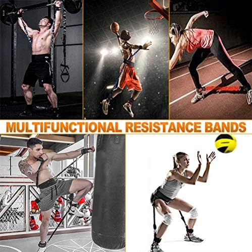 Weerstandsbanden boksen Resistance Bands Boxing: Sfeexun vechtsport-boksweerstandsbanden voor boksen, boksweerstandsbanden voor kickboksen en MMA, 200 lbs