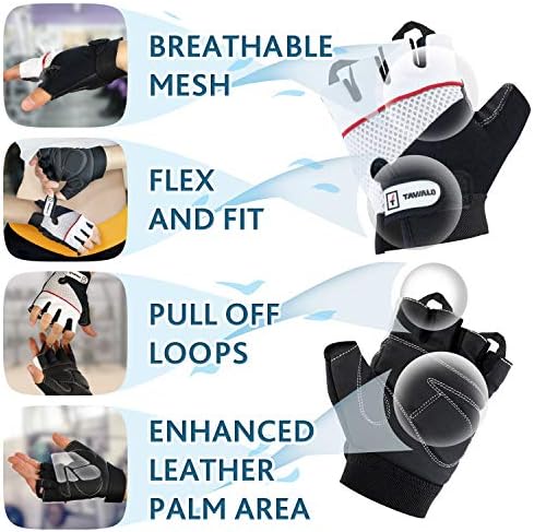 Fitnesshandschoenen voor dames met leren trainingshandschoenen S M Antislip fitnesshandschoenen voor gewichtheffen Polssteun