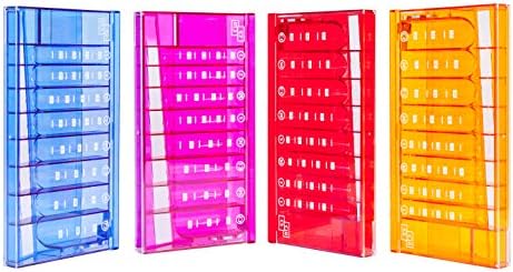Muntensorteerder, euro-spaarpot, voor op kantoor en in de kinderkamer, als cadeau voor volwassenen en kinderen, gemaakt van gerecycled materiaal, afsluitbaar (met sleutel), transparant blauw