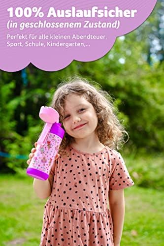 Mali roestvrijstalen drinkfles voor kinderen [thermosfles] – Lekvrije drinkfles voor kinderen – Thermoskan, geschikt voor koolzuurhoudende dranken – Therma
