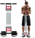 3-in-1 Fitness Trainer – Buikspier, Handgreep & Expander met 5 Veren