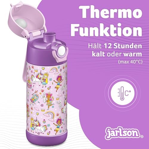 Mali roestvrijstalen drinkfles voor kinderen [thermosfles] – Lekvrije drinkfles voor kinderen – Thermoskan, geschikt voor koolzuurhoudende dranken – Therma