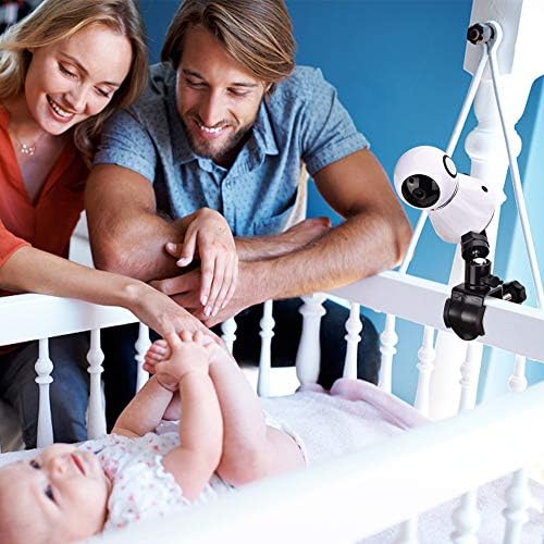Babycamera-monitorhouder, universele camera-houder voor pasgeborenen, 360 graden draaibaar, stabiele camera-houder, monitorcamera-houder voor pasgeborenen, stabilisator, geschikt