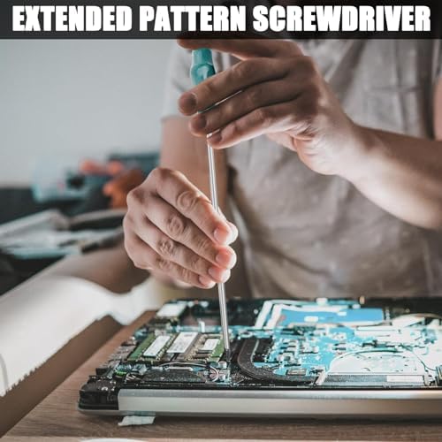 Schroevendraaierset: 5-delige magnetische schroevendraaierset, extra lange Torx-schroevendraaierset, professionele schroevendraaierset T15, T20, T25,